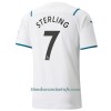 Camiseta de fútbol Manchester City Raheem Sterling 7 Segunda Equipación 2021/22 - Hombre